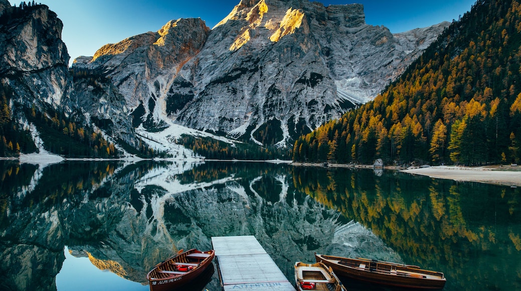 Braies lake