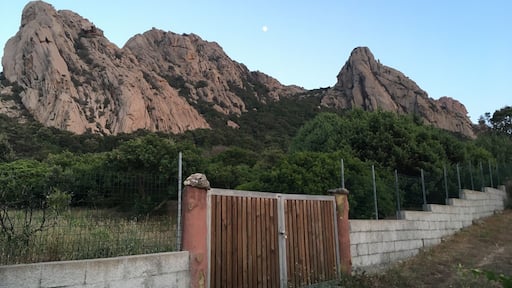 Majestic granite hills in San pantaleo