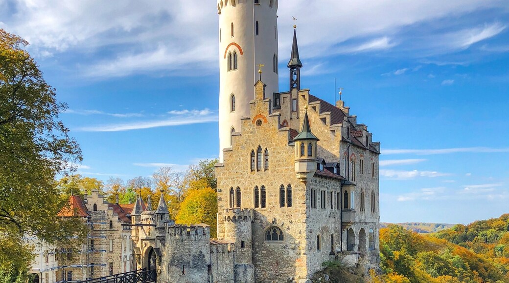 Lichtenstein Castle - located in the Swabian Jura of southern Germany, was built in Gothic Revival style in 1840-42.
#Trovember