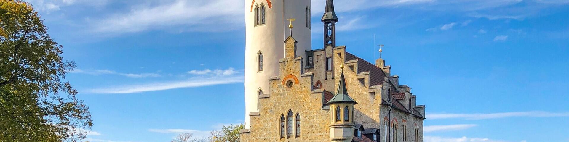 Lichtenstein Castle - located in the Swabian Jura of southern Germany, was built in Gothic Revival style in 1840-42.
#Trovember