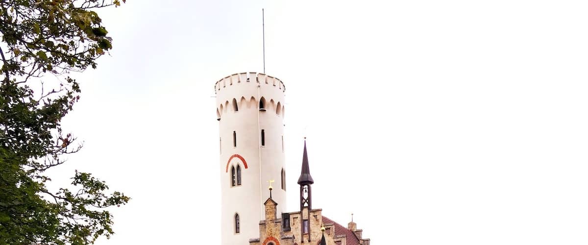 Lichtenstein Castle (Schloss Lichtenstein) is a privately owned tourist attraction built in Gothic Revival style and located in the Swabian Jura of southern Germany. It was designed by Carl Alexander Heideloff and has been described as the "fairy tale castle of Württemberg." It overlooks the Echaz valley near Honau, Reutlingen in the state of Baden-Württemberg. The modern castle was inspired by the novel Lichtenstein (1826) by Wilhelm Hauff and was built in 1840-1842. The name Lichtenstein translates as "shining stone."
Wikipedia
#instone