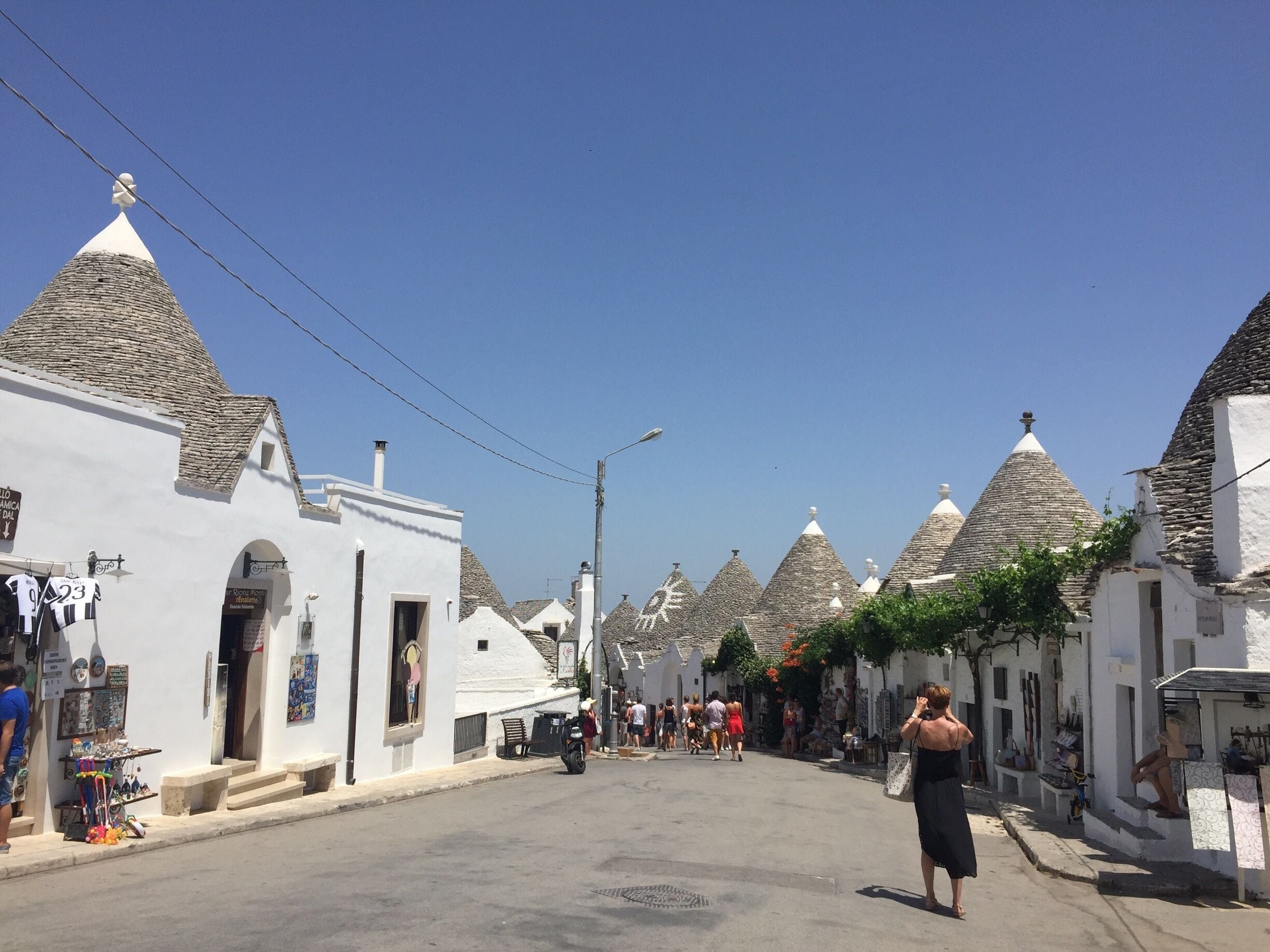 Beautiful little place, amazing trulli buildings and topped off by visiting a gorgeous little bakery and trying a local delicacy called "Puccia".