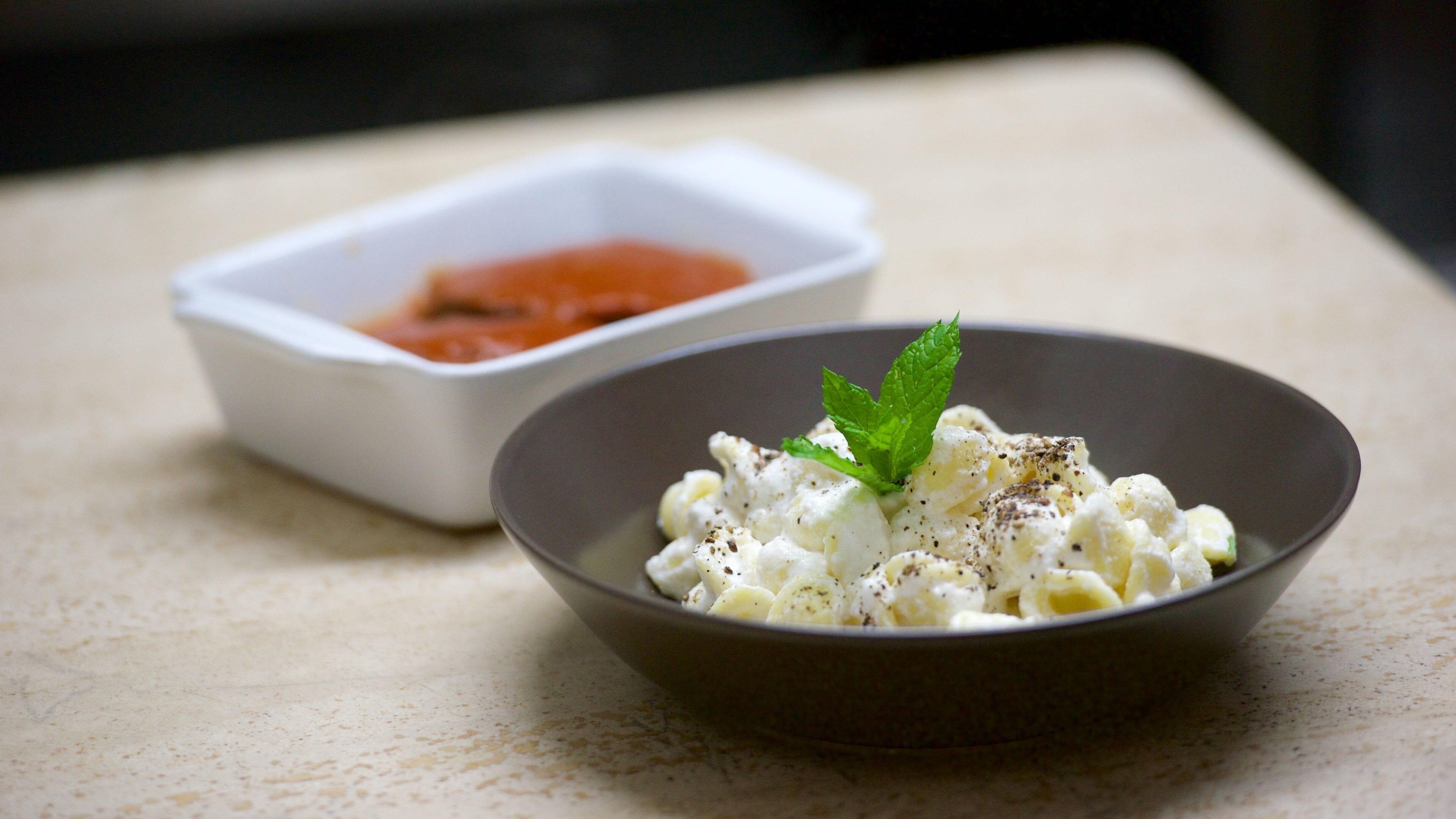 Alberobello caracterizando comida