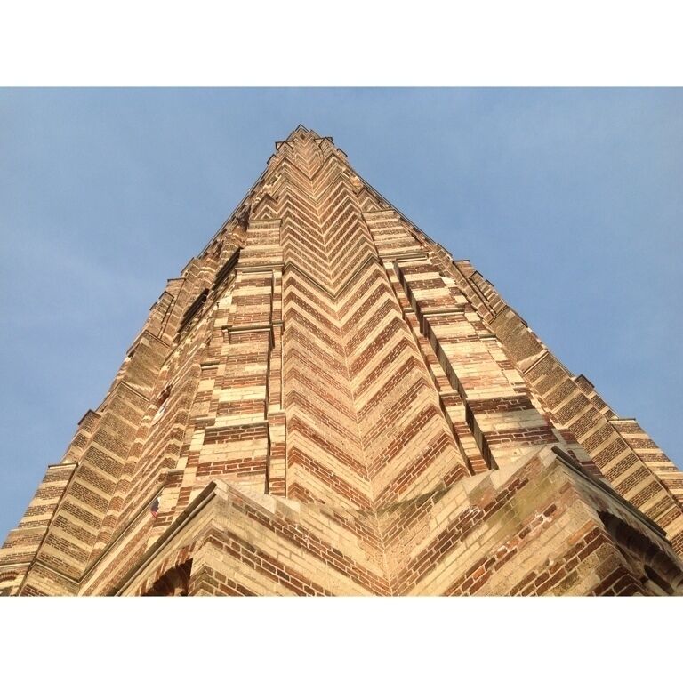 Good thing they bake bricks in different colours http://vughtse-toren.expertpagina.nl/