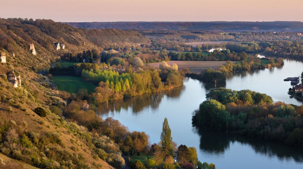 Falaises de Connelles dans l'Eure en Normandie