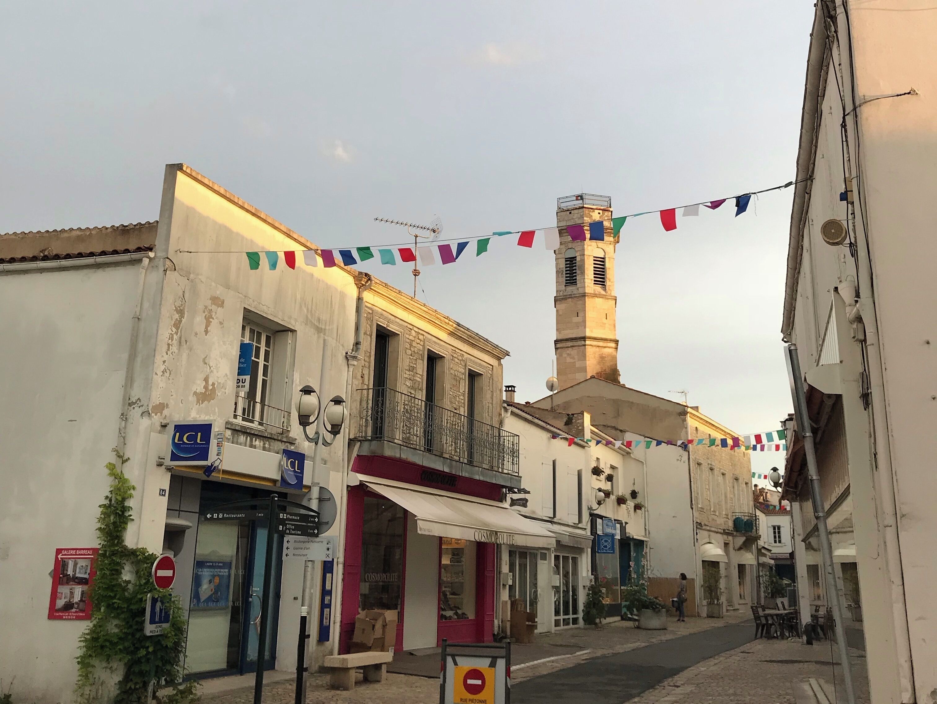 Sun setting on Saint Pierre d’Oleron
