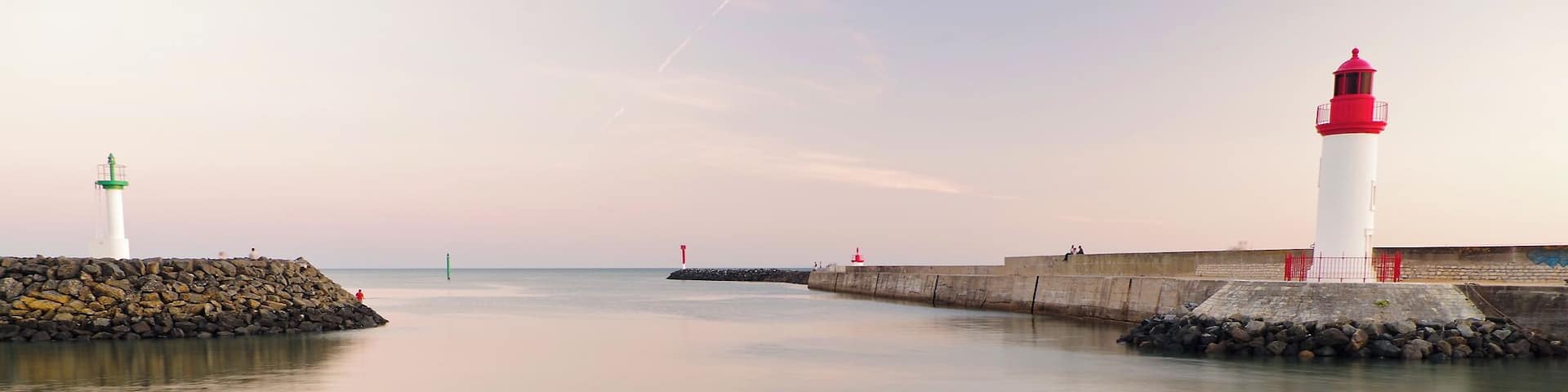 Entrée du port de la CotiniÚre