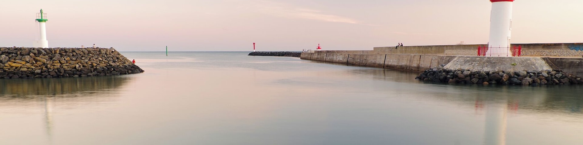 Entrée du port de la Cotinière