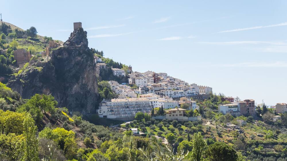 La Iruela town in Sierra de Cazorla, Jaen, Spain