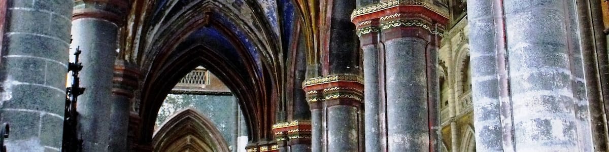 The collegiate church of St. Pierre. L'eglise de St. Pierre.