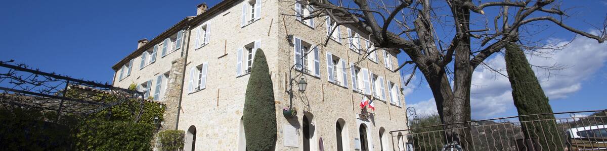 The beautiful village of Opio on the French riviera