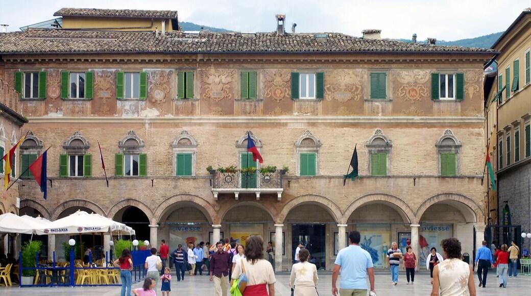 One of the sights to be seen in the town of Ascoli Piceno in the Marche region of Italy.