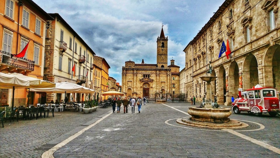 Another nice piazza in the marks