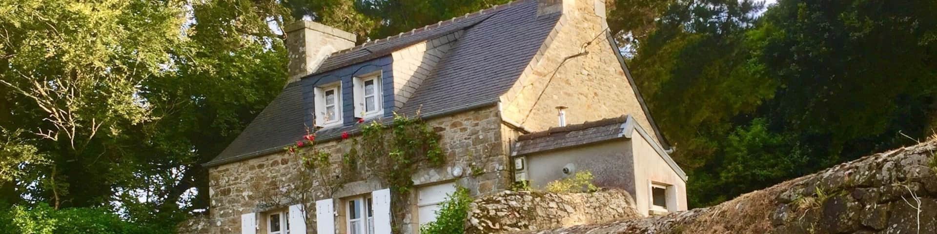 Typical Breton house