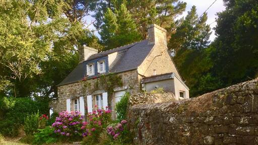 Typical Breton house