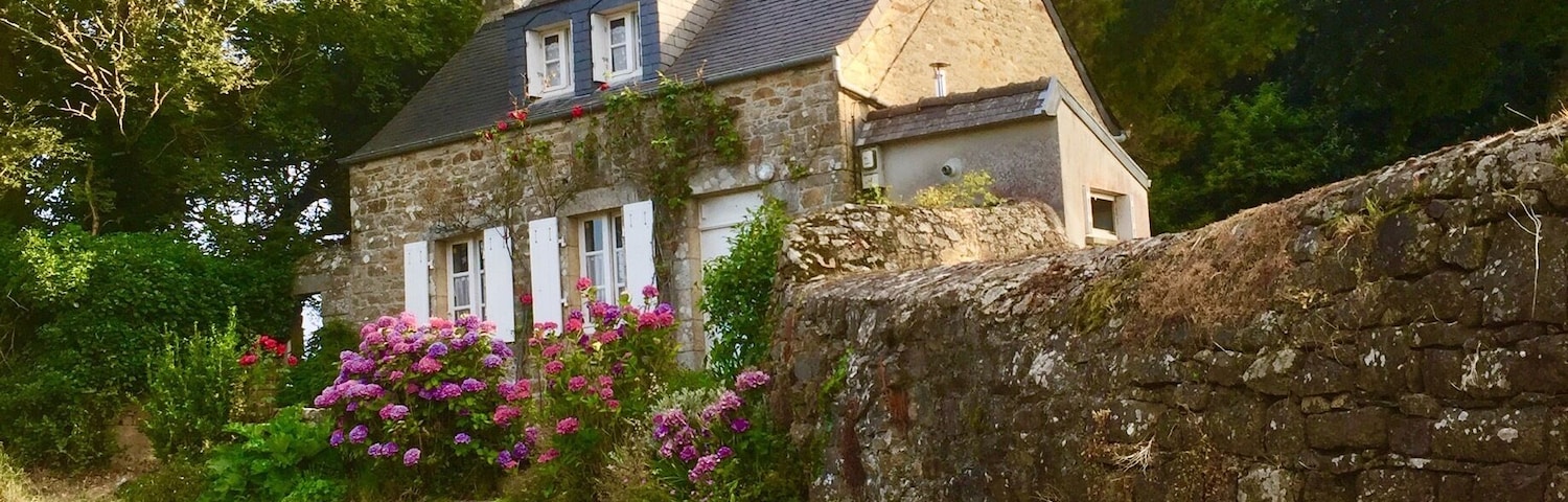 Typical Breton house