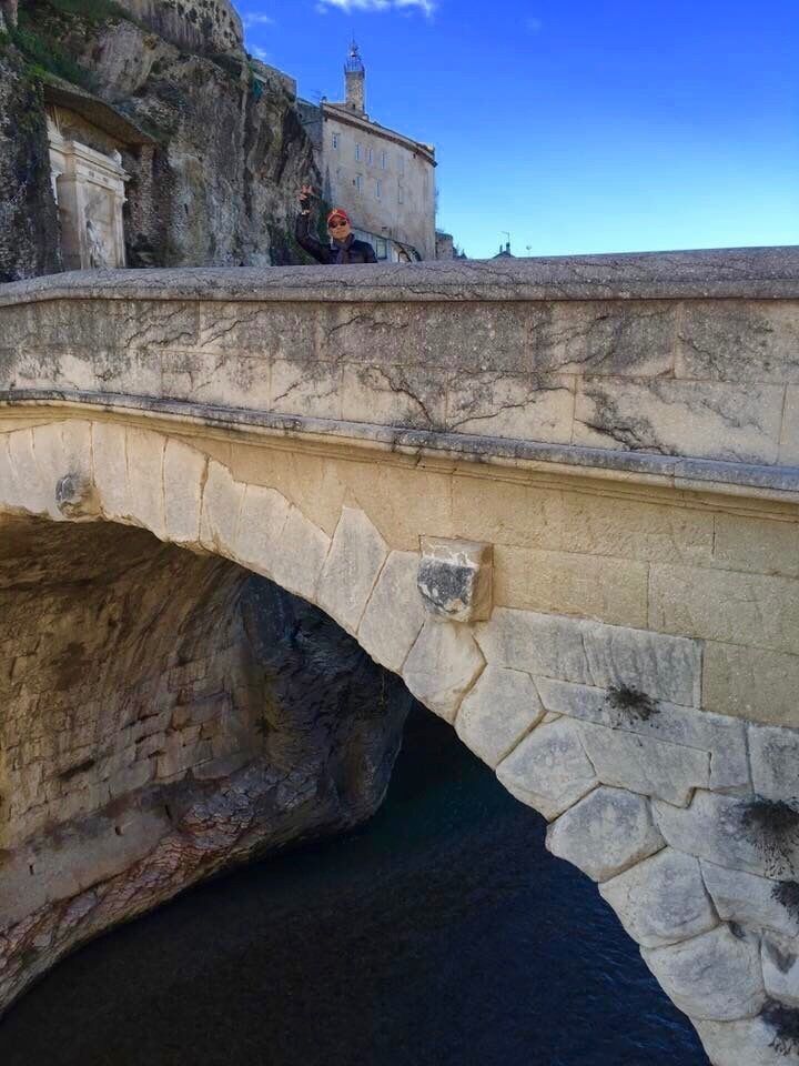 The Roman Bridge at Vaison-la-Romaine is a Roman bridge over the river Ouvèze in the southern French town of Vaison-la-Romaine.