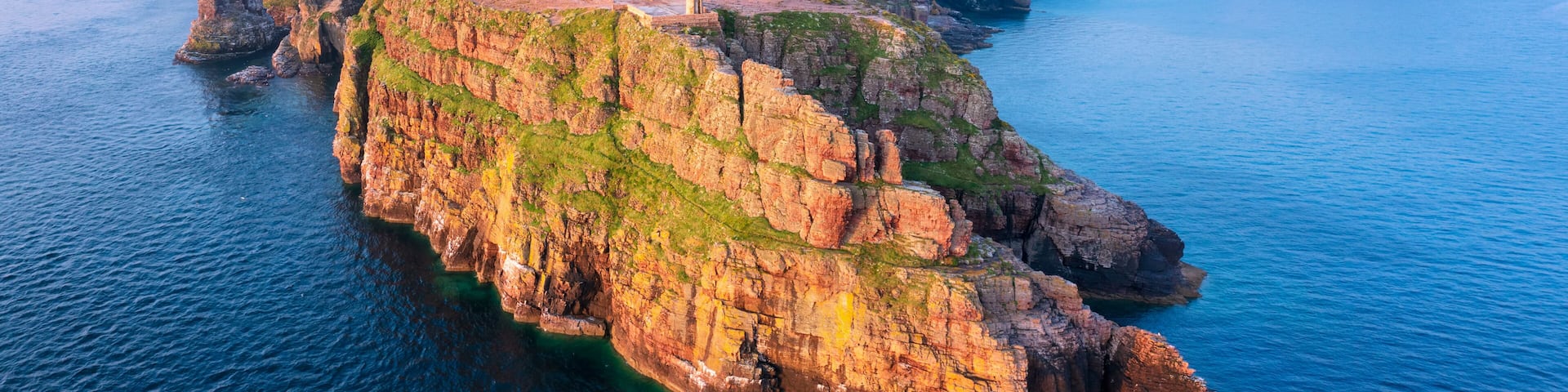 Cap Frehel peninsula in Cotes-d'Armor, Brittany, France