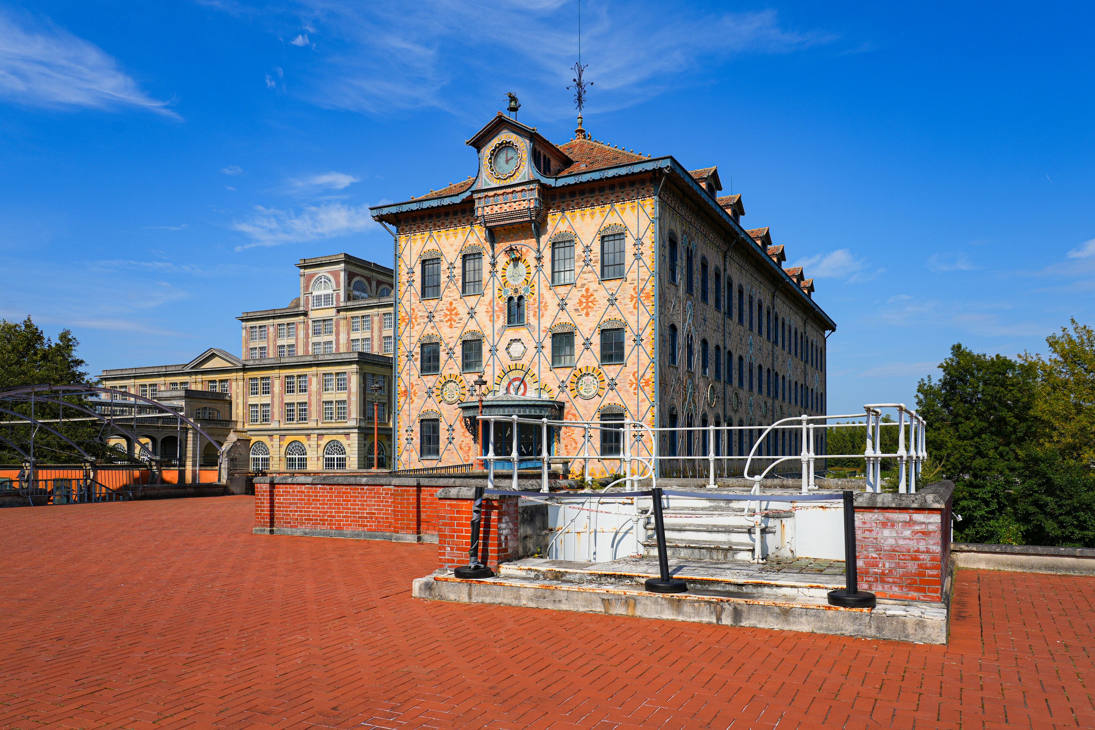 Saulnier watermill in the former Menier Chocolate Factory in Noisiel, Paris Region, France