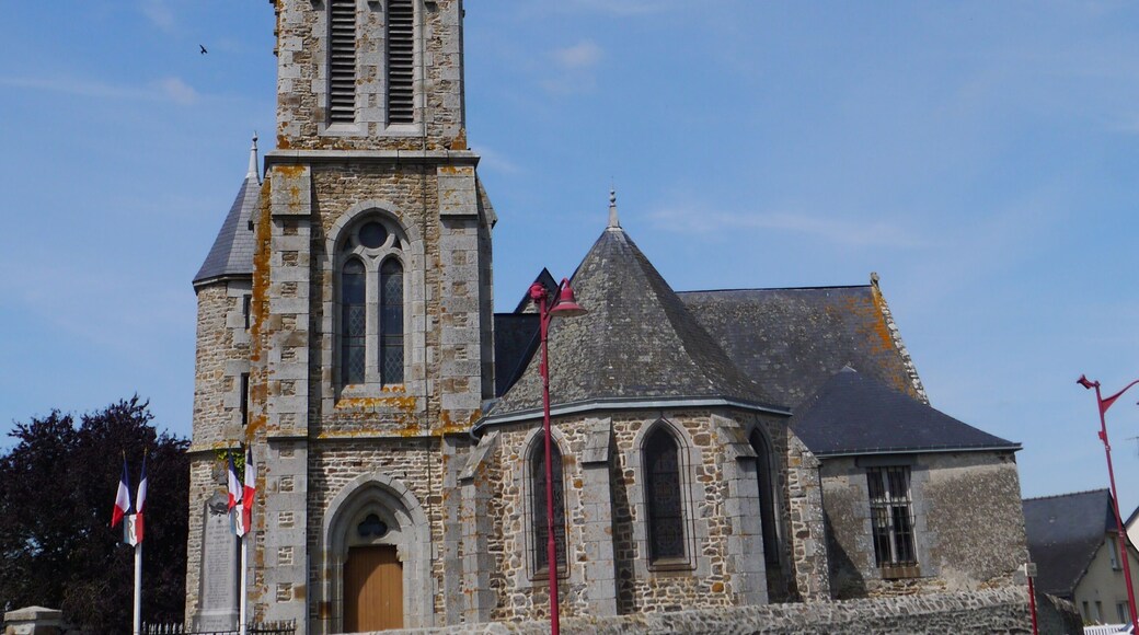 L'รฉglise Saint-Martin.