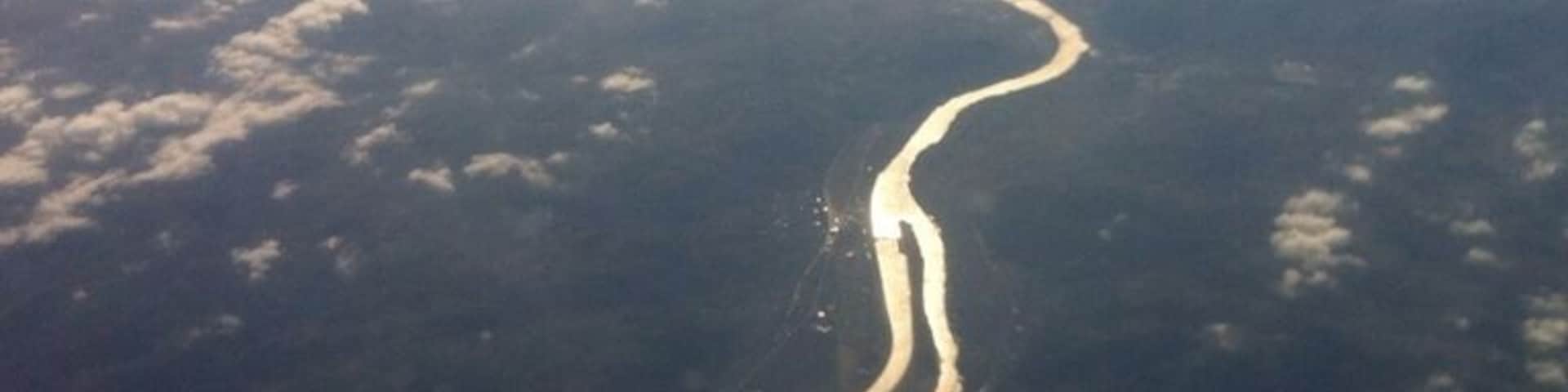 Flying back to Geneva from Madrid