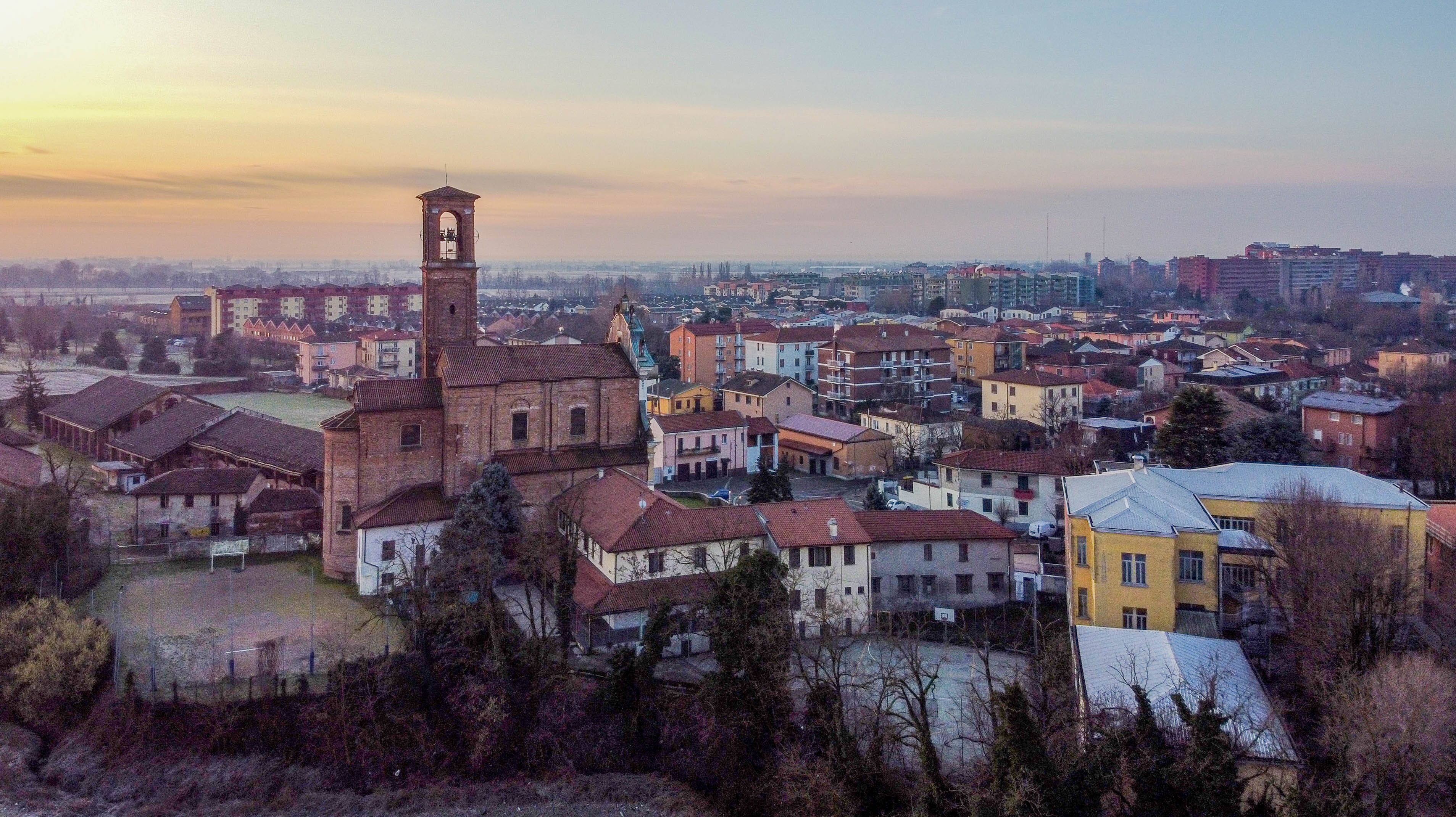 Panorama di Pieve Emanuele