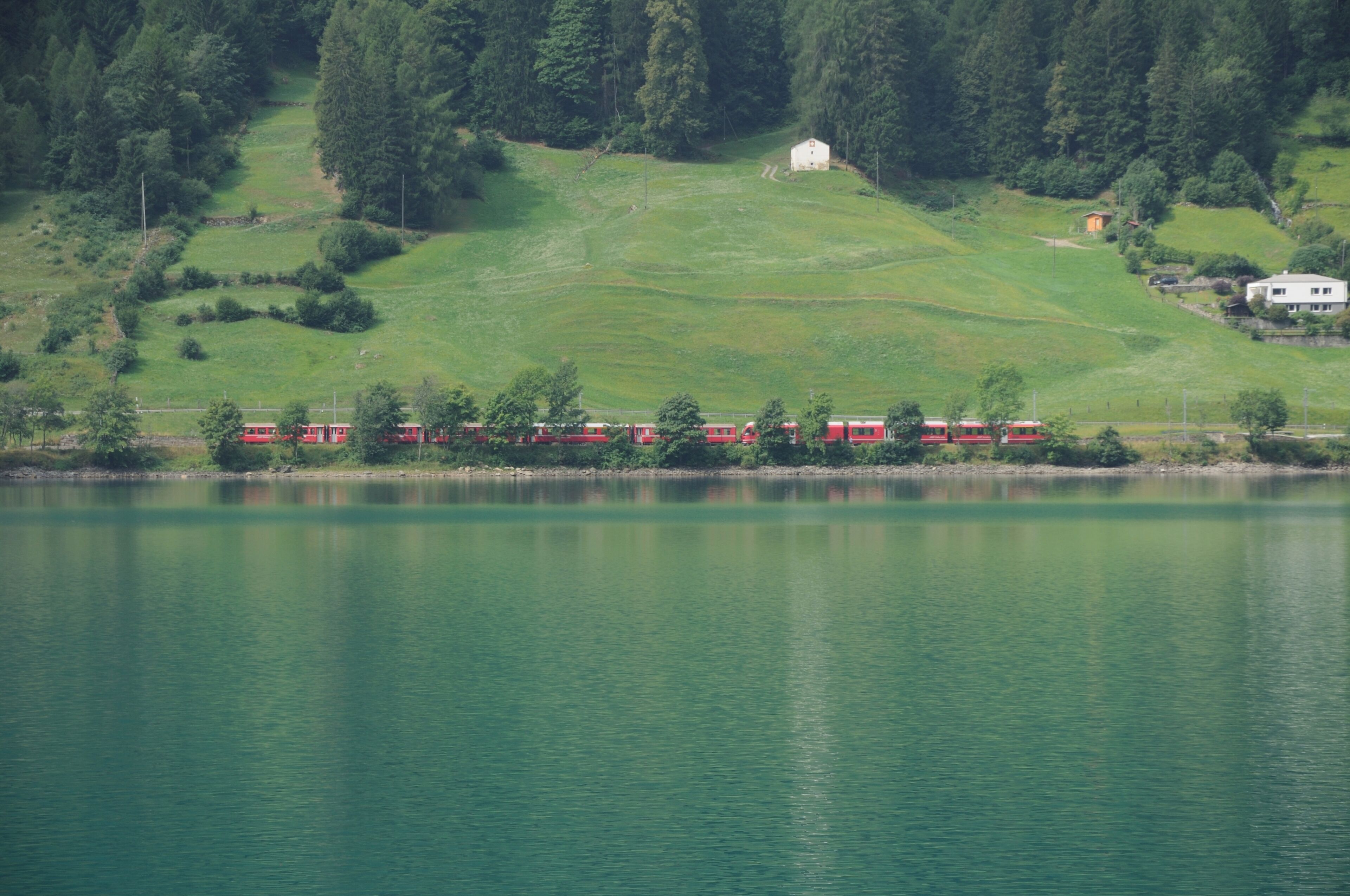 Switzerland, Graubünden, impressions along Lago di Poschiavo