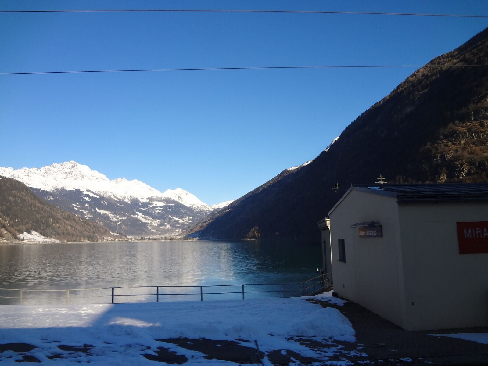 Train Bernina Express Tirano -> St. Moritz (Italy -> Swiss)