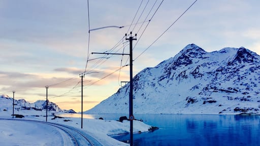 #WinterWonders #bernina #express #view #glacier #italy #switzerland #love #lovethisplace #snow # cold