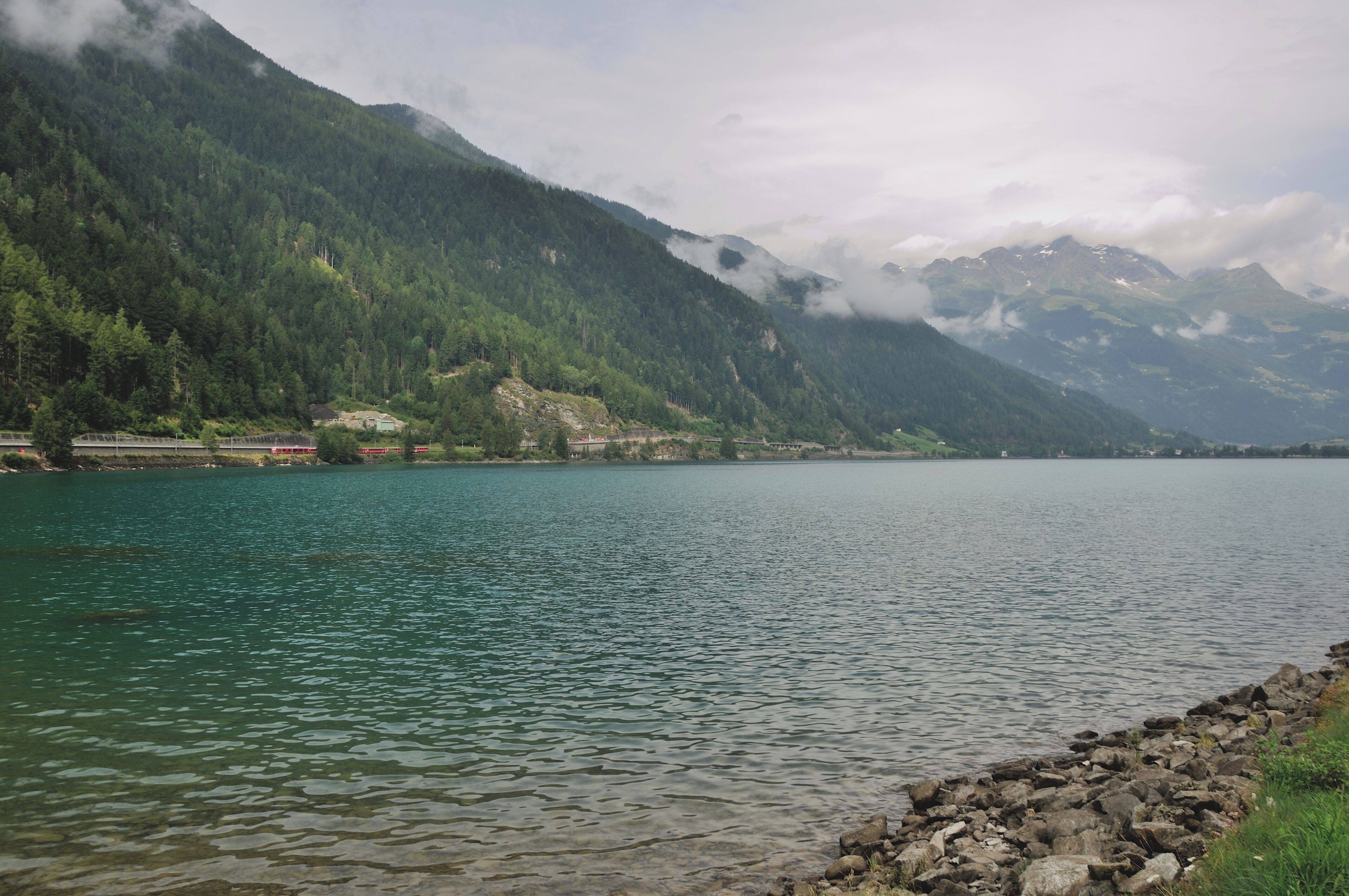 Switzerland, Graubünden, impressions along Lago di Poschiavo