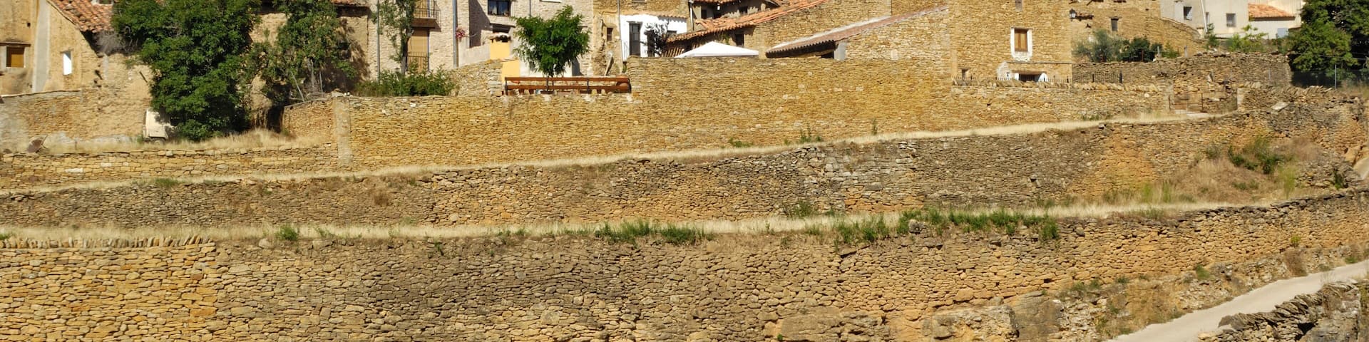 Village of La Iglesuela del Cid, Maestrazgo, Teruel province, Aragon, Spain