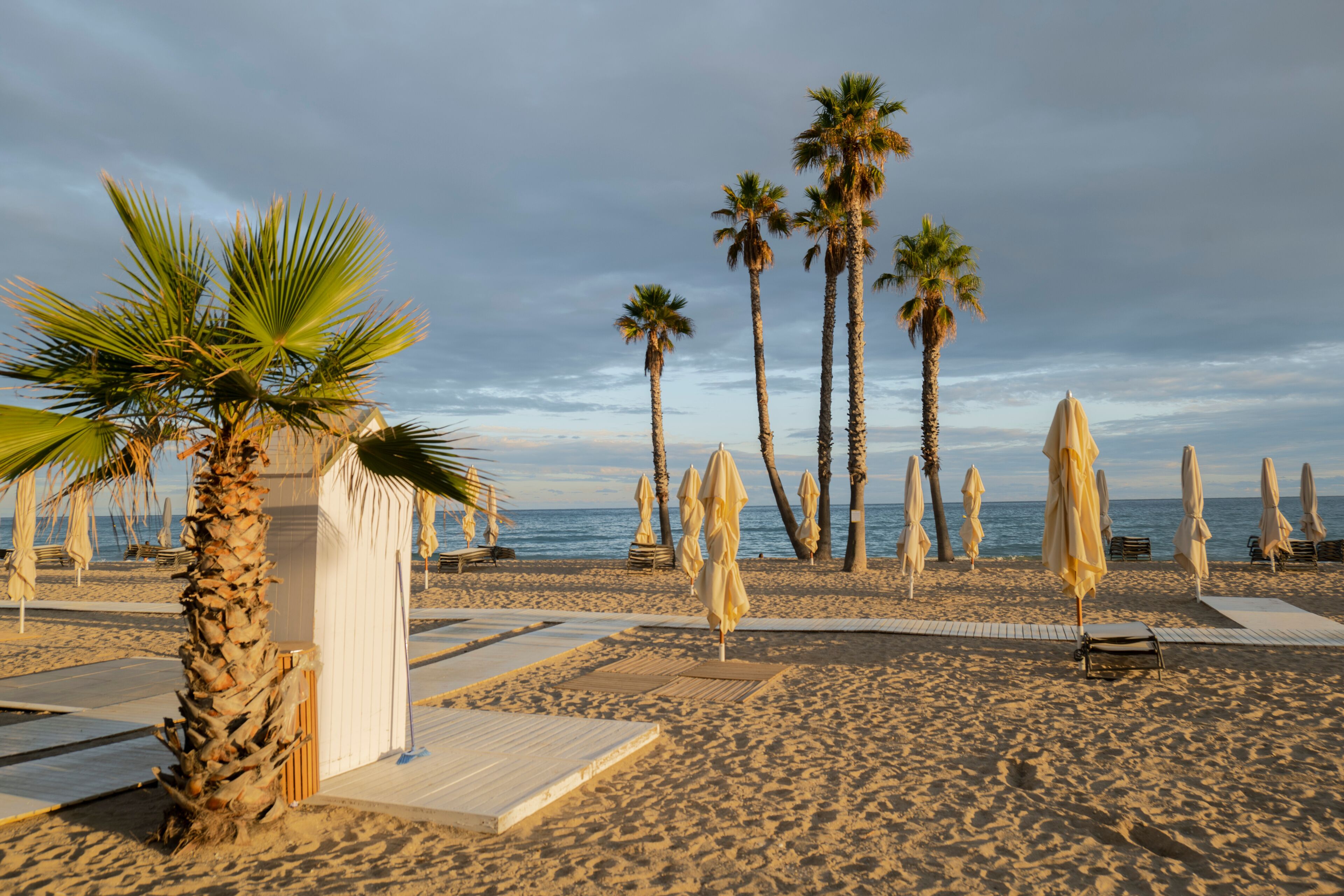 Idyllic Mediterranean beach. the vendrell