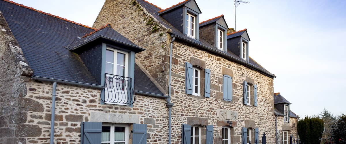 beautiful village of france