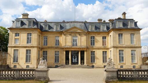 View on Chateau de Champs in Champs-sur-Marne , France.