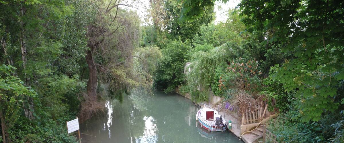 Marne river at Joinville-le-Pont