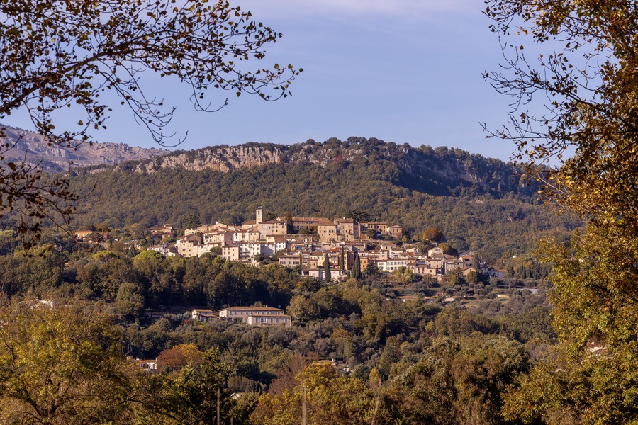 Village of Chateauneuf-Grasse, South of France
