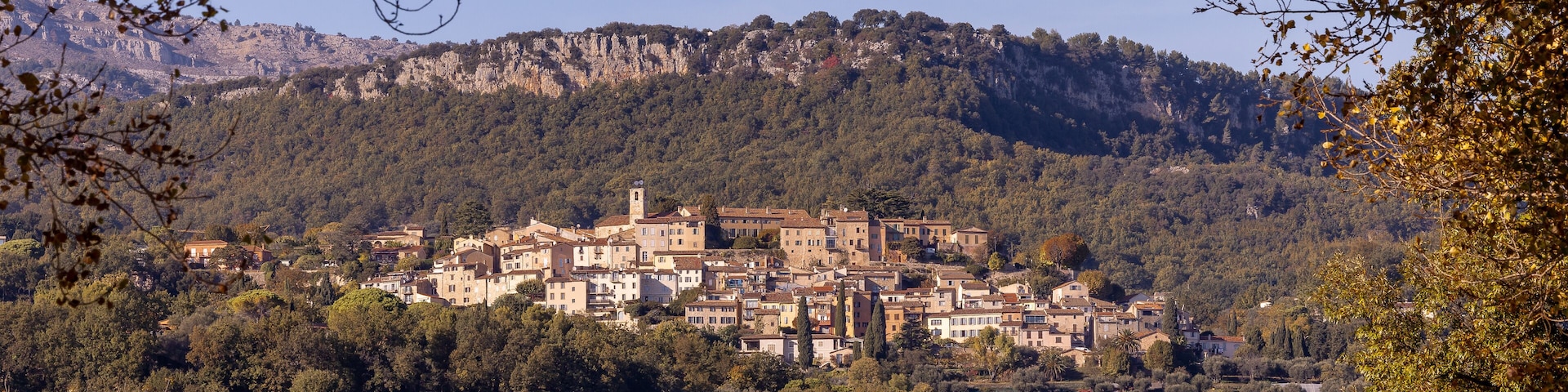 Village of Chateauneuf-Grasse, South of France