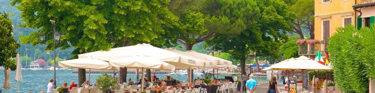 Garda showing outdoor eating