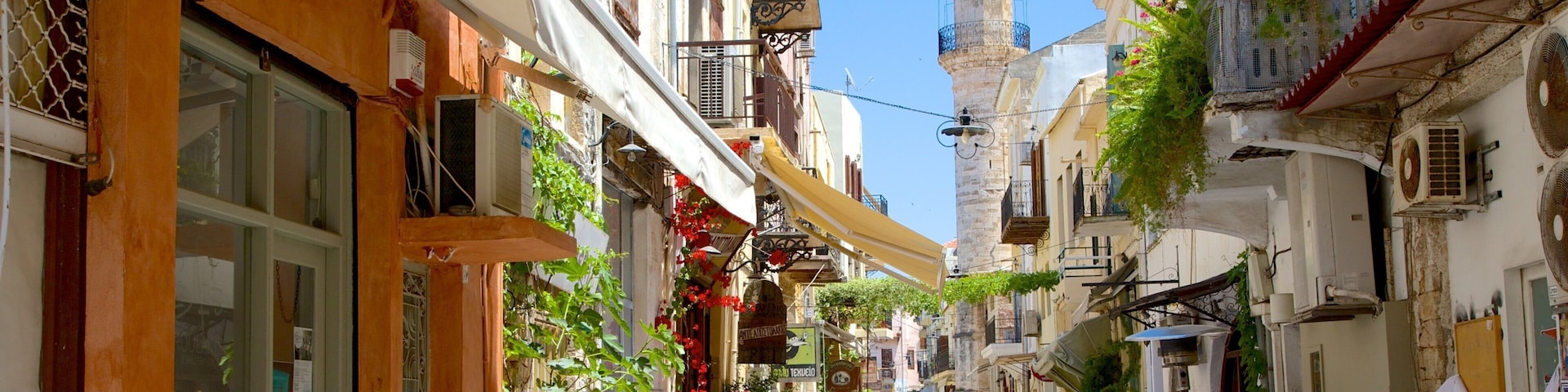 Chania mostrando cenas de rua