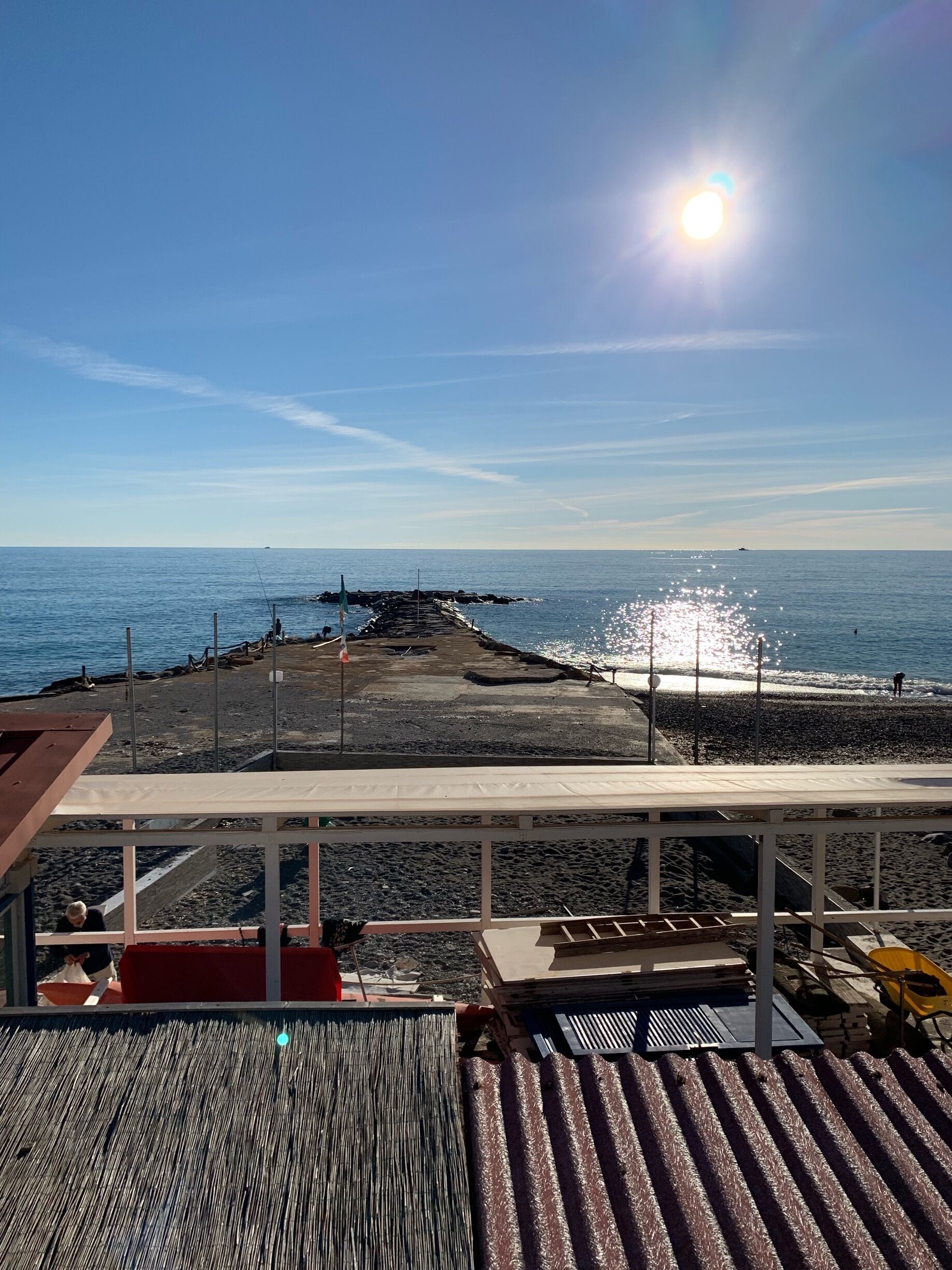 A winters day in Italy the sun still shines. I do love Italy out of season.