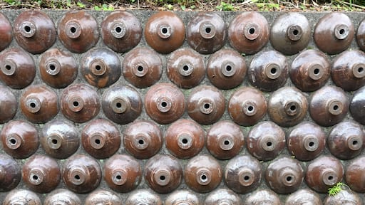 Japan sightseeing trip. Scenery of 'Tokoname ware town promenade'. Tokoname City, Aichi Prefecture.