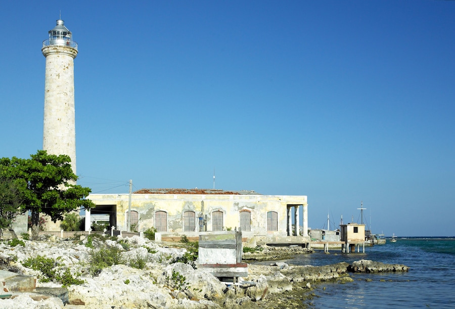 lighthouse, Cabo Cruz, Parque Nacional Desembarco del Granma, Granma Province, Cuba