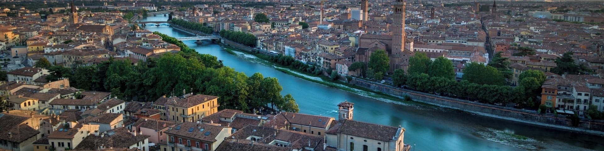Cool spot to see the sunset on Verona, Italy.
You can climb there via a stairway from the city (it takes about 5-10mn to go from the bottom to the top of the stairs) or by car, there is a road that leads to the place.
I really recommend getting there if you are planning to go to Verona, it is a nice place to have a view on the city.
#UrbanJungle