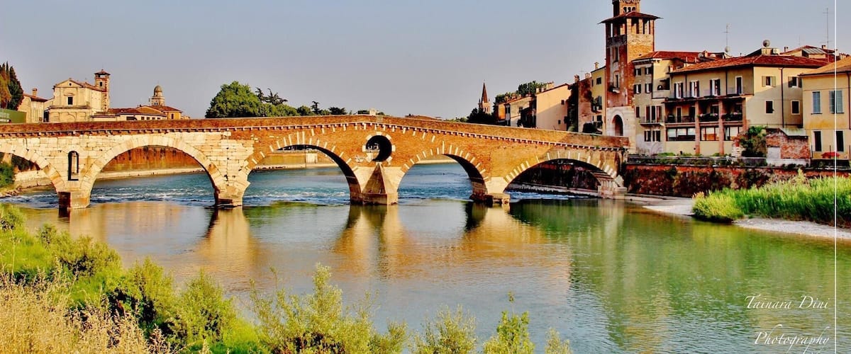 The wonderful and peacefull view over The Adige River!
