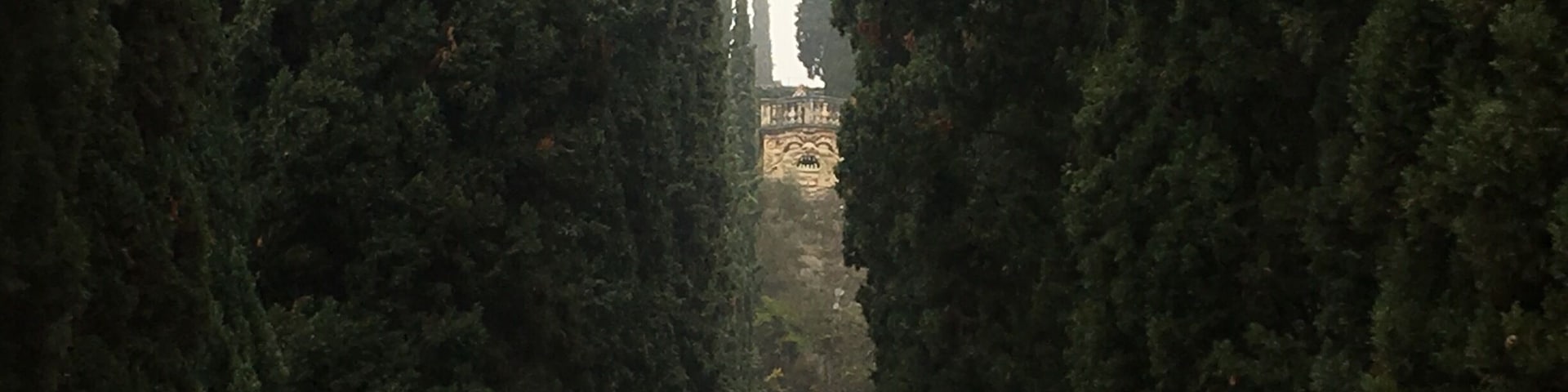 Cloudy autumn Sunday at Giardino Giusti in Verona, quite near the city center! I didn’t enter the garden since you have to pay an 8€ ticket and it looked like it was about to rain 🙈 #lifeatexpedia #wewhotravel