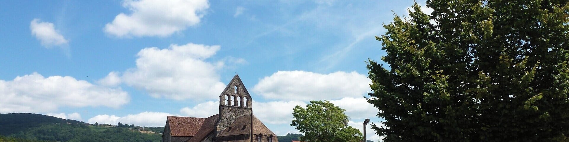 On a bend of the Dordogne, further east than most tourists visit, is this gorgeous town, appropriately named 'beautiful place' in French.