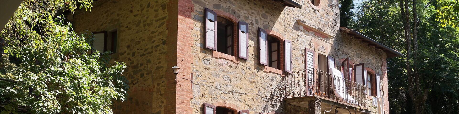 Ancient villa in Saltino, Tuscany, Italy