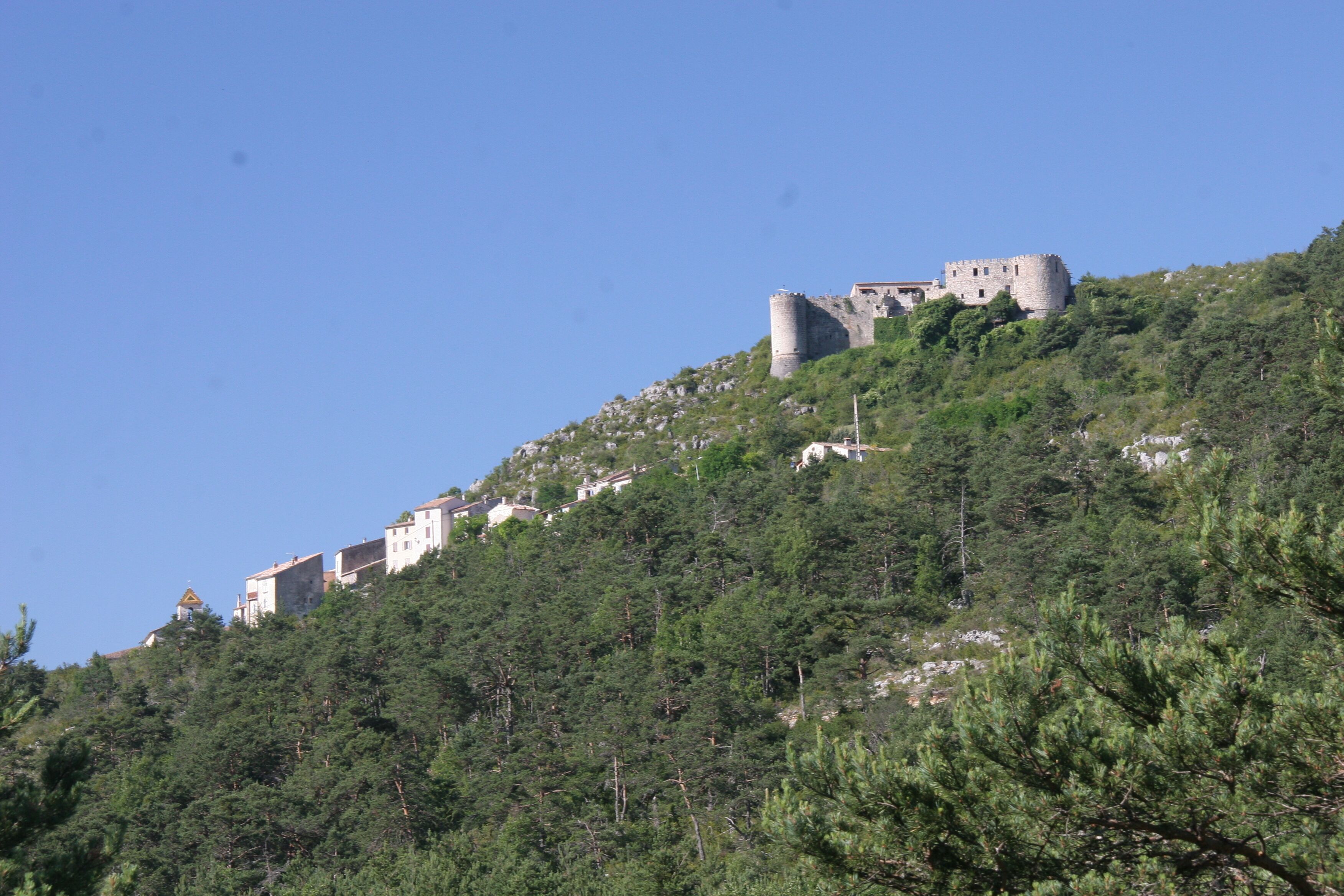 Chateau de Trigance Camera location 43° 45′ 42.94″ N, 6° 26′ 38.81″ E View this and other nearby images on: OpenStreetMap - Google Earth 43.761928; 6.444114