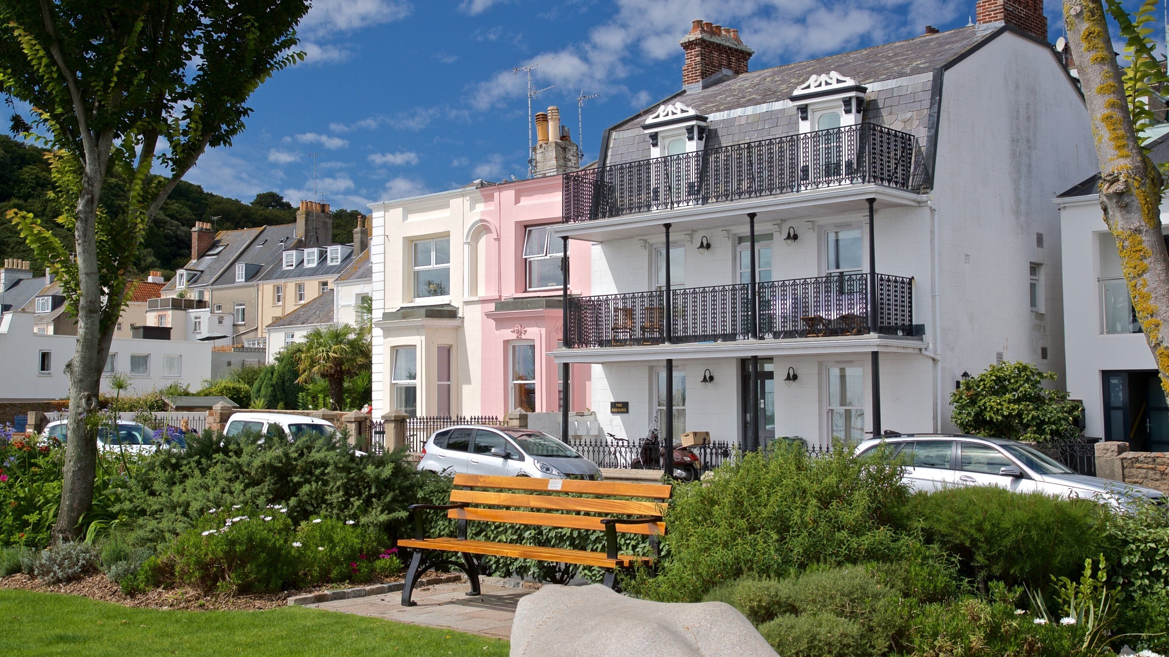 St Aubin which includes a park
