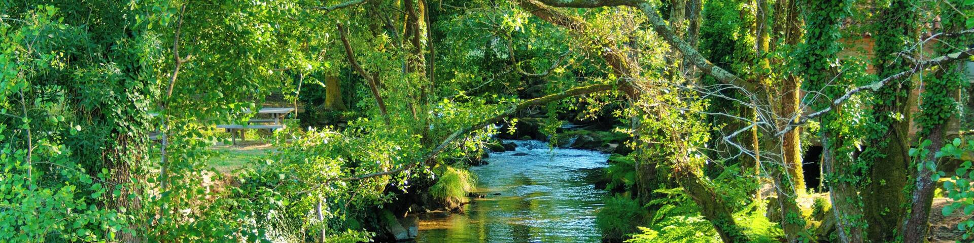 Gadanha River in Monção.